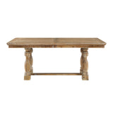 Weatherford Wheat Extandable Dining Table from Homelegance - Luna Furniture