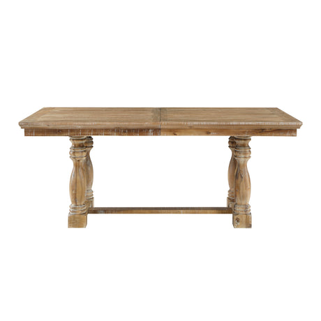 Weatherford Wheat Extandable Dining Table from Homelegance - Luna Furniture