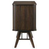 Wes Dark Walnut 2-Door Rectangular Server from Coaster - Luna Furniture