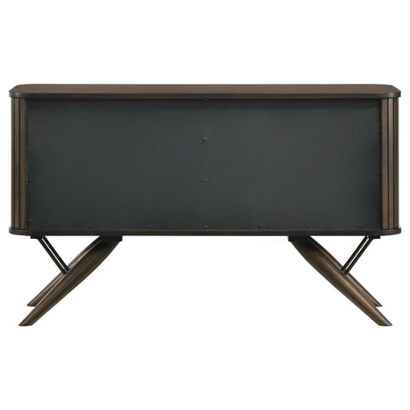Wes Dark Walnut 2-Door Rectangular Server from Coaster - Luna Furniture