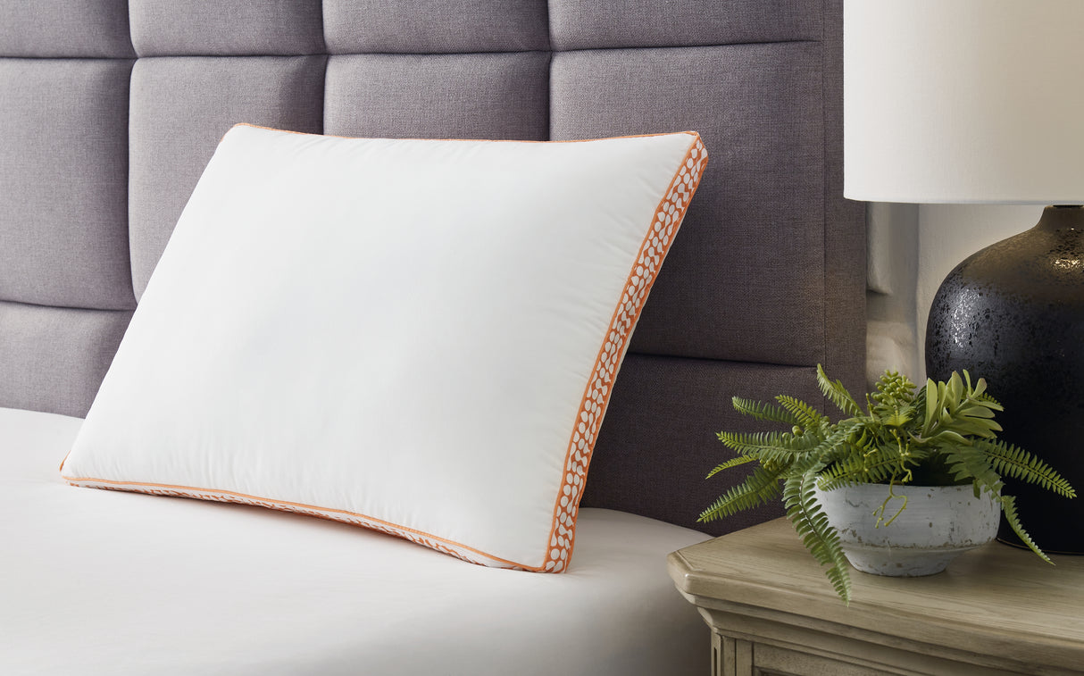 White/Orange 3-in-1 Pillow from Ashley - Luna Furniture