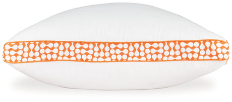 White/Orange 3-in-1 Pillow from Ashley - Luna Furniture