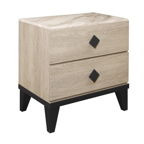 Whiting Natural Nightstand from Homelegance - Luna Furniture