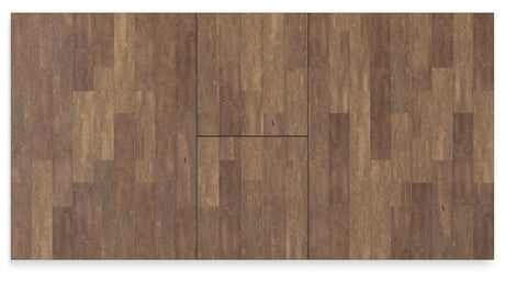 Wildenauer Brown/Black Dining Extension Table from Ashley - Luna Furniture