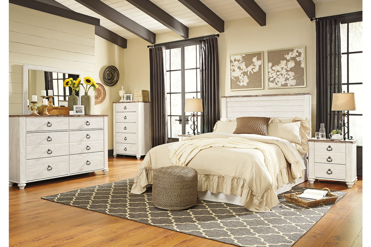 Willowton Two-tone Chest of Drawers from Ashley - Luna Furniture