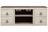 Willowton Whitewash 60" TV Stand from Ashley - Luna Furniture