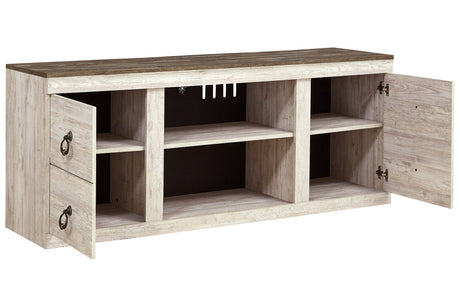 Willowton Whitewash 60" TV Stand from Ashley - Luna Furniture