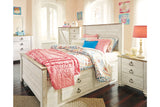 Willowton Whitewash Full Storage Platform Bed with 2 Drawers from Ashley - Luna Furniture