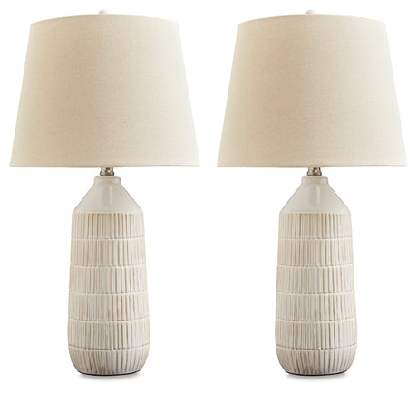 Willport Off White Table Lamp from Ashley - Luna Furniture