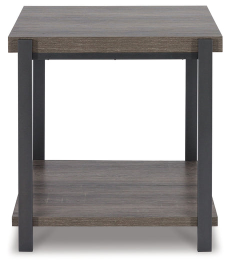 Wilmaden Gray/Black Table from Ashley - Luna Furniture