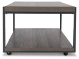 Wilmaden Gray/Black Table from Ashley - Luna Furniture