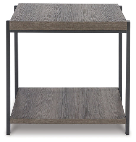 Wilmaden Gray/Black Table from Ashley - Luna Furniture