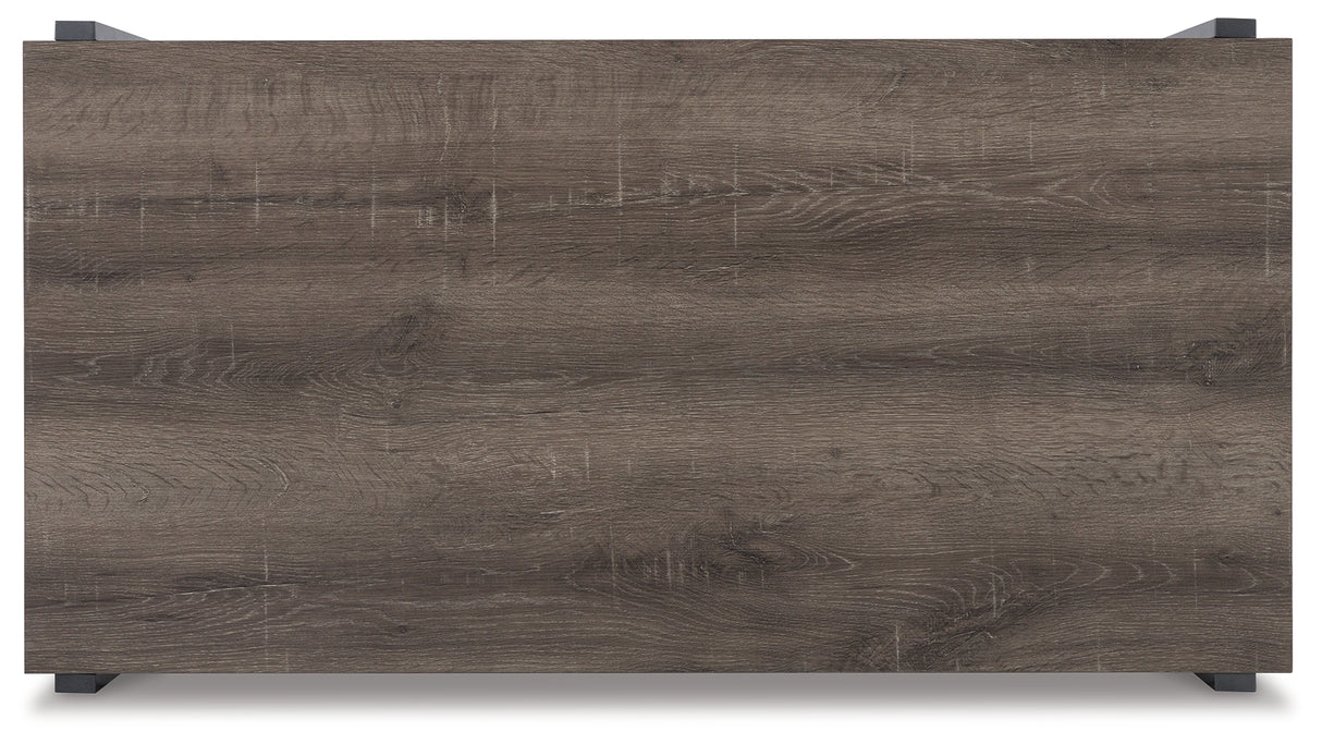 Wilmaden Gray/Black Table from Ashley - Luna Furniture