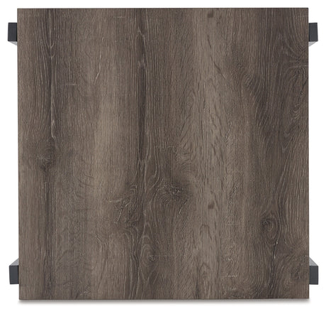 Wilmaden Gray/Black Table from Ashley - Luna Furniture