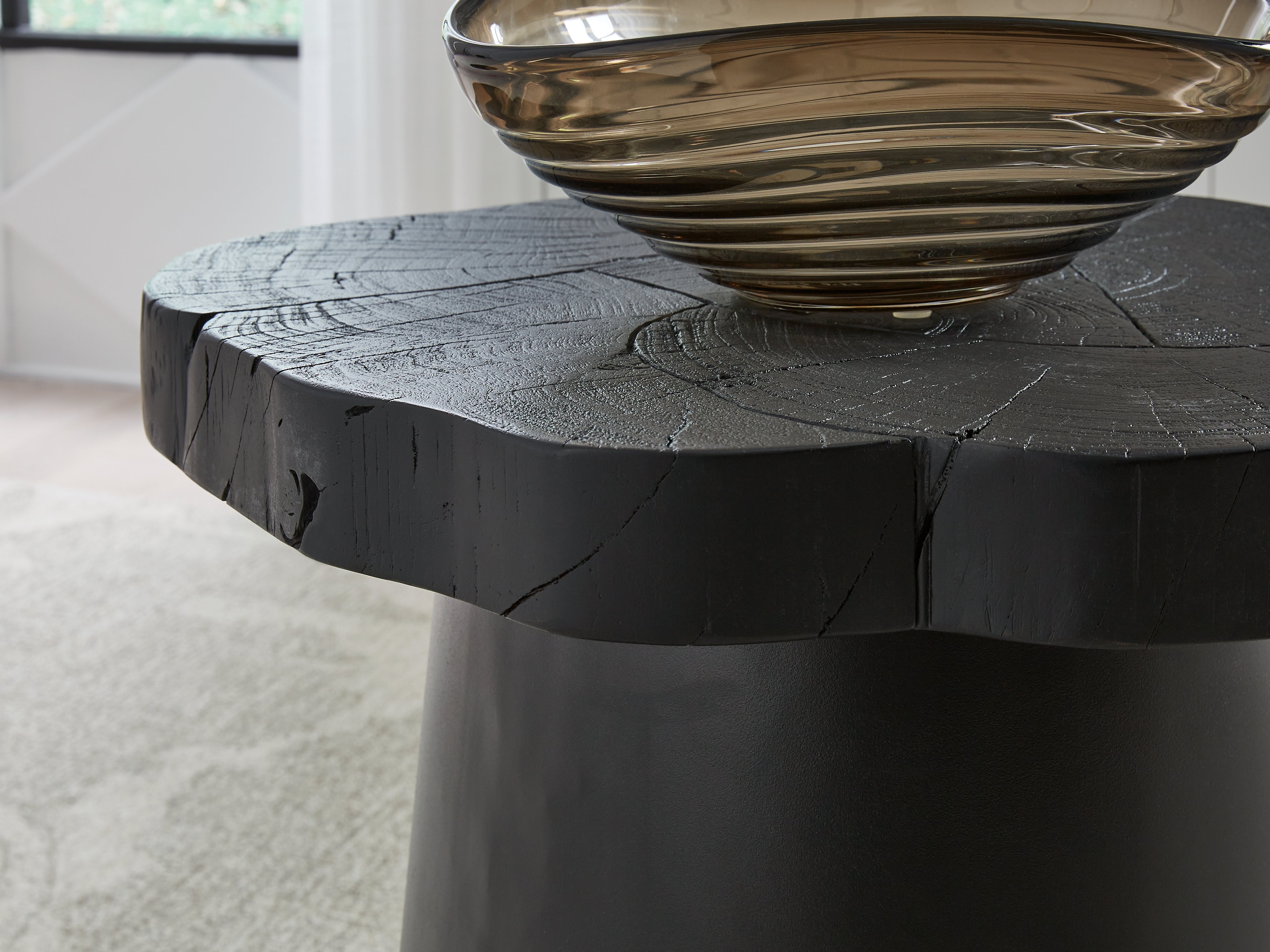 Wimbell Black End Table - Luna Furniture