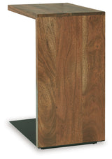 Wimshaw Brown/Black Accent Table from Ashley Furniture - Luna Furniture