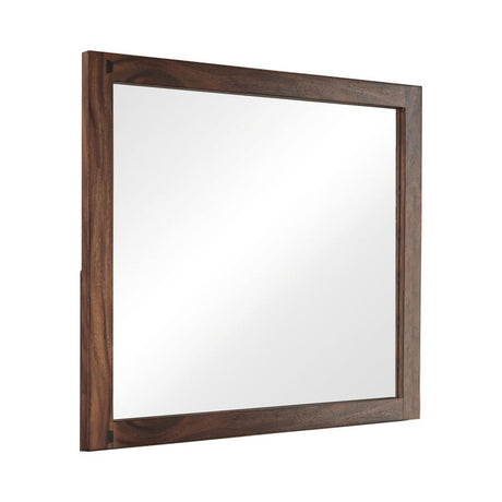 Winslow Smokey Walnut Mirror (Mirror Only) from Coaster - Luna Furniture