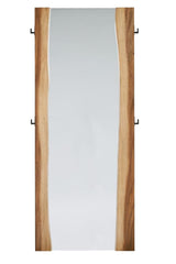 Winslow Smokey Walnut and Coffee Bean Standing Mirror from Coaster - Luna Furniture