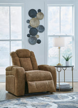 Wolfridge Brindle Power Recliner from Ashley - Luna Furniture