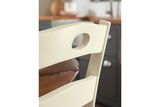 Woodanville Cream/Brown Dining Chair, Set of 2 from Ashley - Luna Furniture