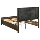 Woodmont Rustic Golden Brown Queen Storage Bed from Coaster - Luna Furniture