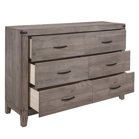Woodrow Brownish Gray Dresser from Homelegance - Luna Furniture