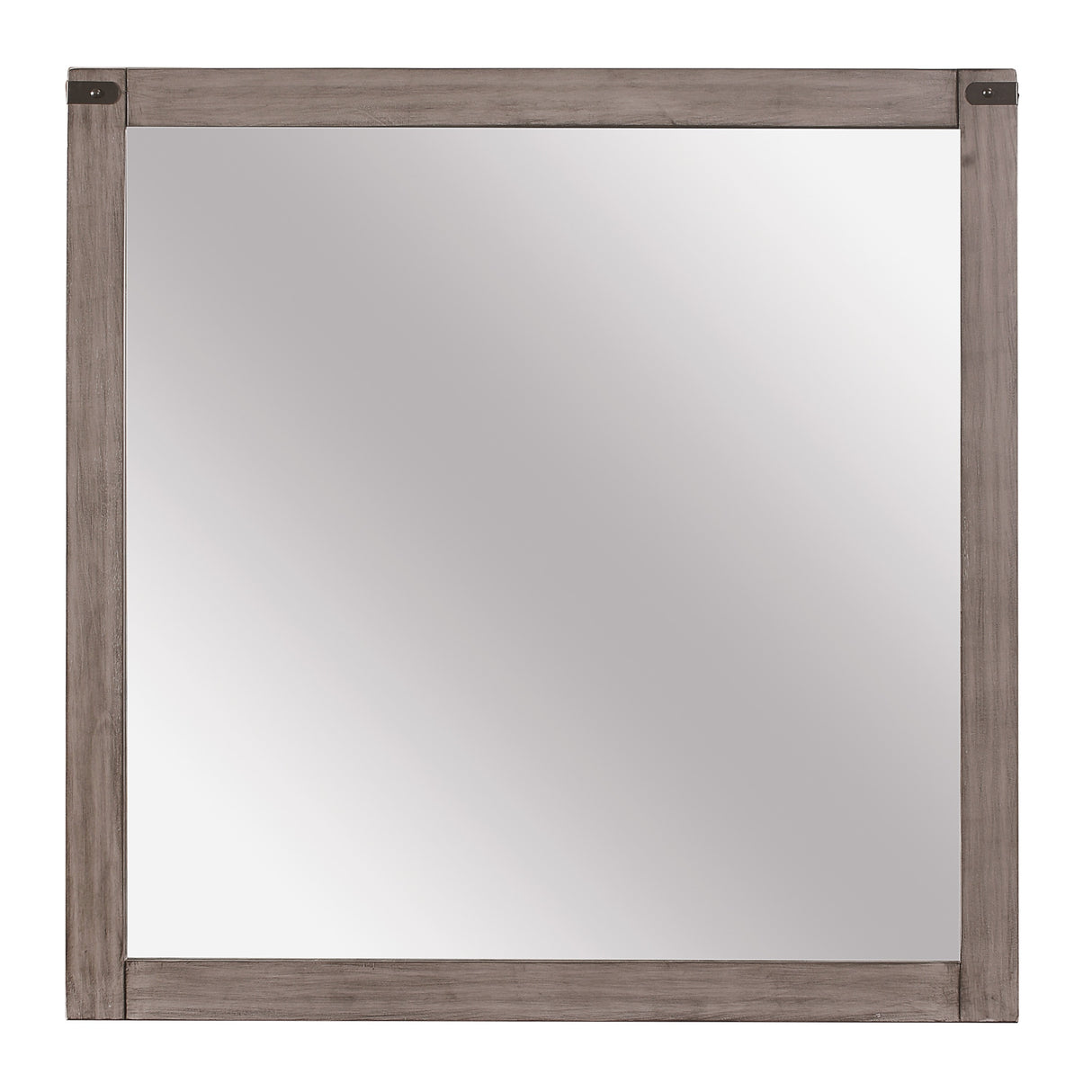 Woodrow Brownish Gray Mirror (Mirror Only) from Homelegance - Luna Furniture