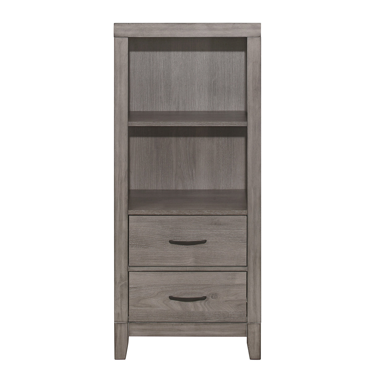 Woodrow Brownish Gray Pier/Tower Nightstand from Homelegance - Luna Furniture