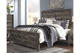Wynnlow Gray Crossbuck King Panel Bed from Ashley Furniture - Luna Furniture