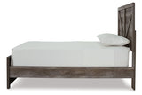 Wynnlow Gray Crossbuck Twin Panel Bed from Ashley - Luna Furniture