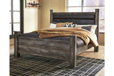 Wynnlow Gray King Poster Bed from Ashley Furniture - Luna Furniture