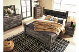 Wynnlow Gray King Poster Bed from Ashley Furniture - Luna Furniture