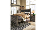 Wynnlow Gray King Poster Bed from Ashley Furniture - Luna Furniture
