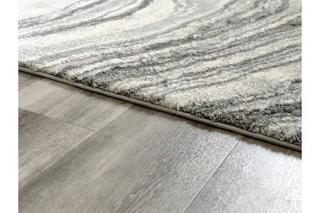 Wysdale Cream/Gray Large Rug from Ashley - Luna Furniture