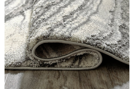 Wysdale Cream/Gray Large Rug from Ashley - Luna Furniture