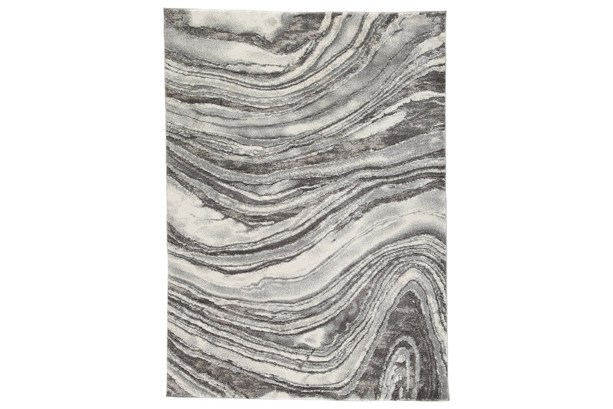 Wysdale Cream/Gray Medium Rug from Ashley - Luna Furniture