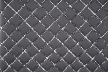 Yannis Chrome Metal/Gray Faux Leather Side Chair, Set of 2 from Homelegance - Luna Furniture