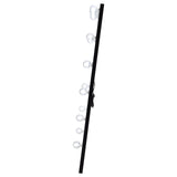 Zayan Black High Gloss Full Length Floor Mirror With Lighting from Coaster - Luna Furniture