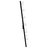 Zayan Black High Gloss Full Length Floor Mirror With Lighting from Coaster - Luna Furniture