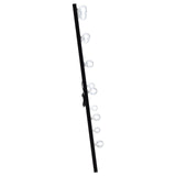 Zayan Black High Gloss Full Length Floor Mirror With Lighting from Coaster - Luna Furniture