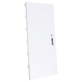 Zayan White High Gloss Full Length Floor Mirror With Lighting from Coaster - Luna Furniture