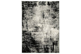 Zekeman Black/Cream/Gray Large Rug from Ashley Furniture - Luna Furniture
