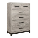 Zephyr Light Gray Panel Bedroom Set from Homelegance - Luna Furniture