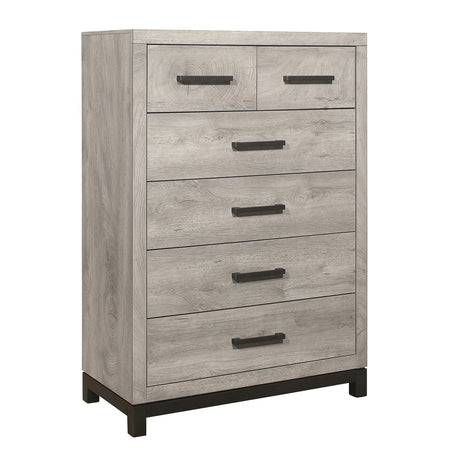 Zephyr Light Gray Panel Bedroom Set from Homelegance - Luna Furniture