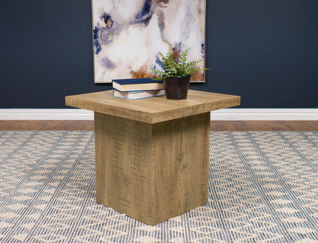 Zetta Mango Square Engineered Wood End Table from Coaster - Luna Furniture