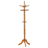 Achelle Golden Brown Coat Rack with 11 Hooks from Coaster - Luna Furniture