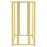 Adri Matte Brass Metal Frame Sofa Table from Coaster - Luna Furniture