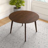 Alana Dining Table (Walnut) Walnut White Top - AFC00310 - Luna Furniture