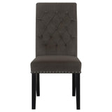 Alana Upholstered Tufted Side Chairs with Nailhead Trim (Set of 2) - 115172 - Luna Furniture