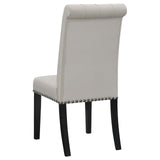 Alana Upholstered Tufted Side Chairs with Nailhead Trim (Set of 2) - 115182 - Luna Furniture